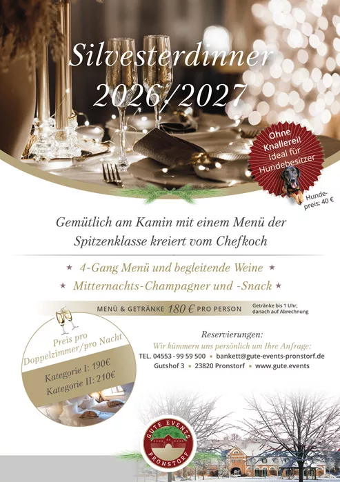 Silvester auf gut Pronstorf